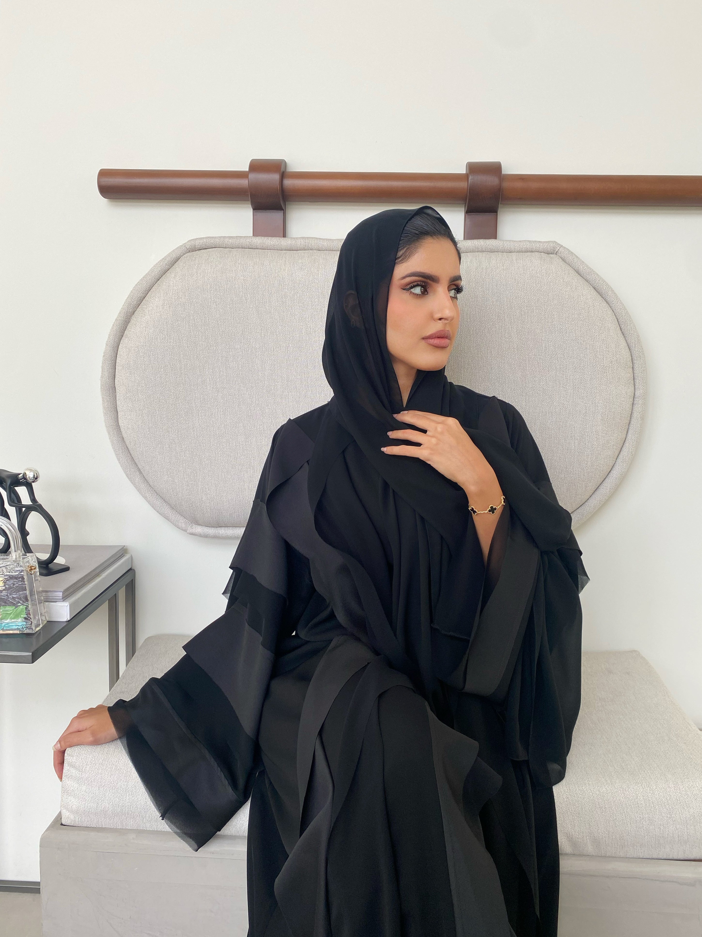 Classic Black Abaya #217 – Rav Abaya