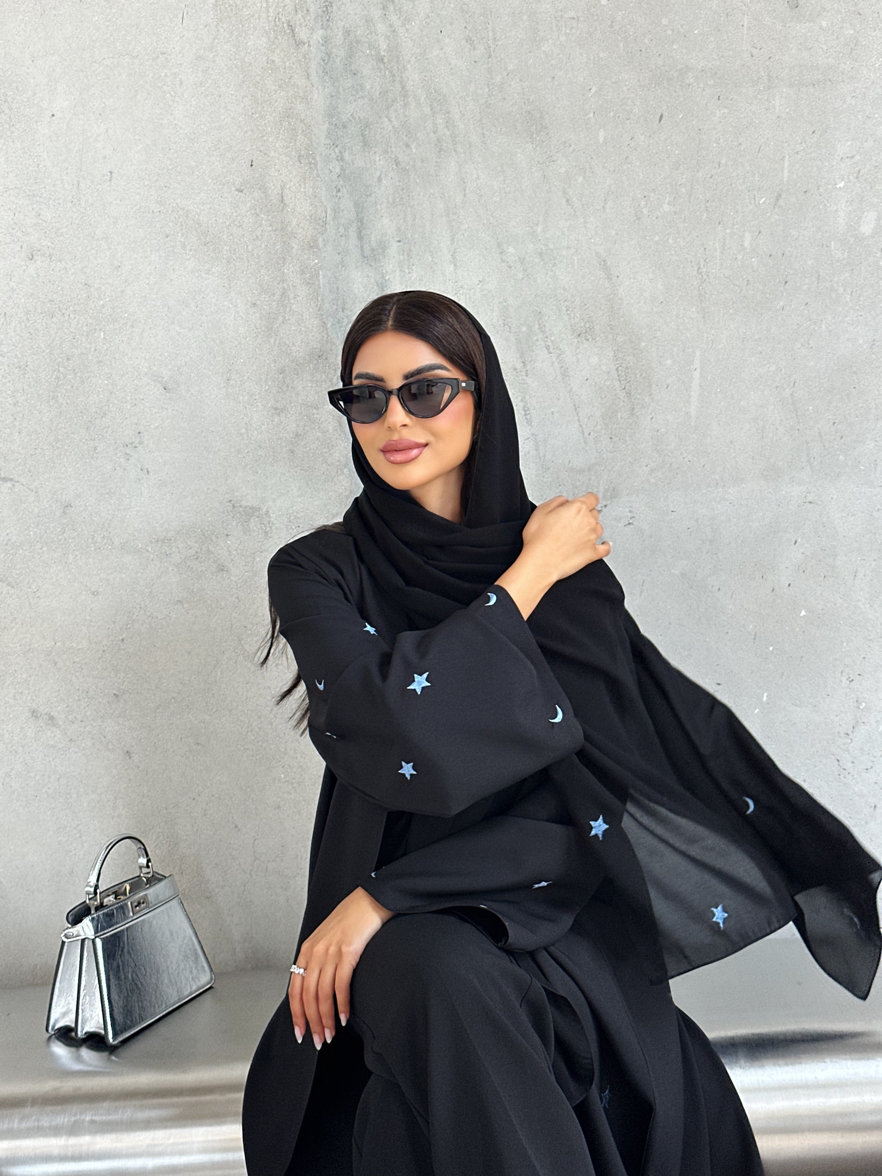 BABY BLUE SKY ABAYA #570