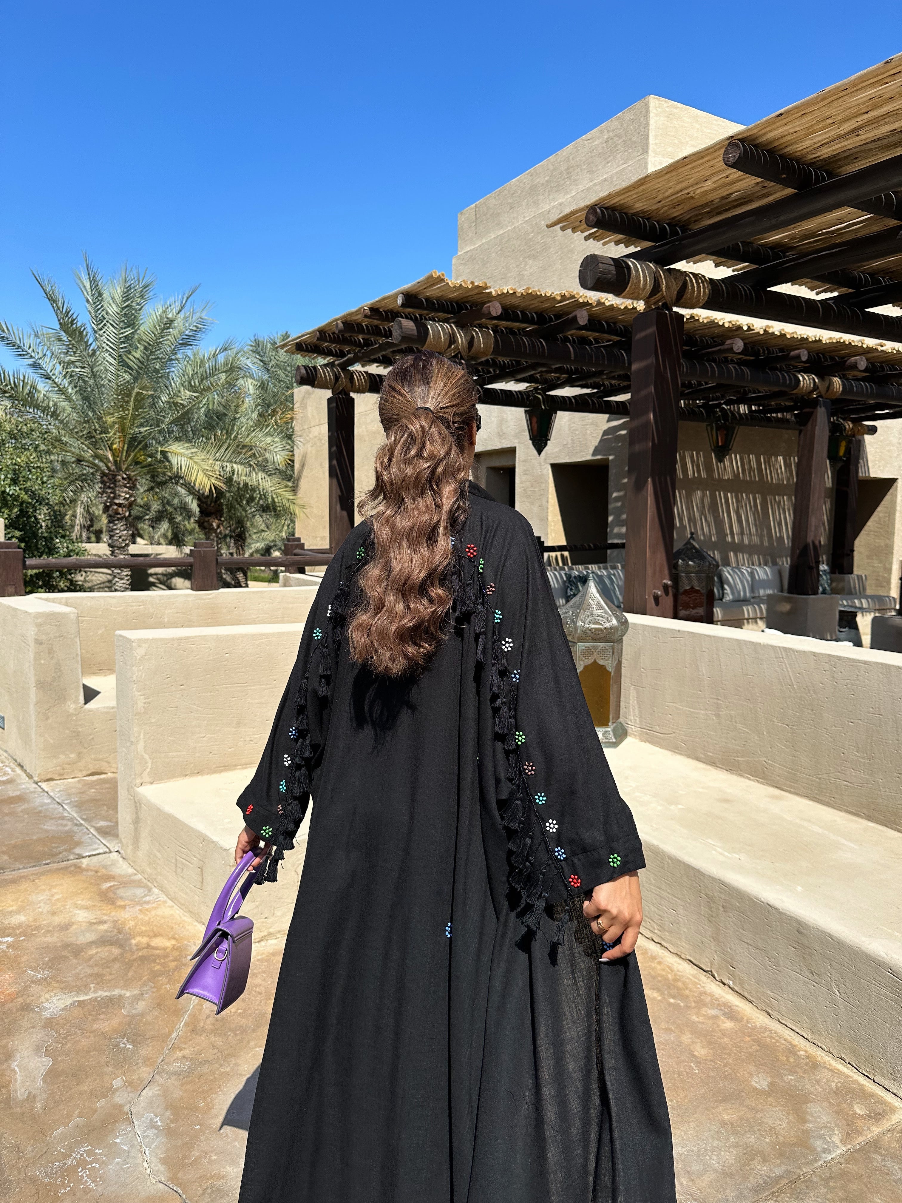 RAMDAN BLACK BISHT ABAYA #432