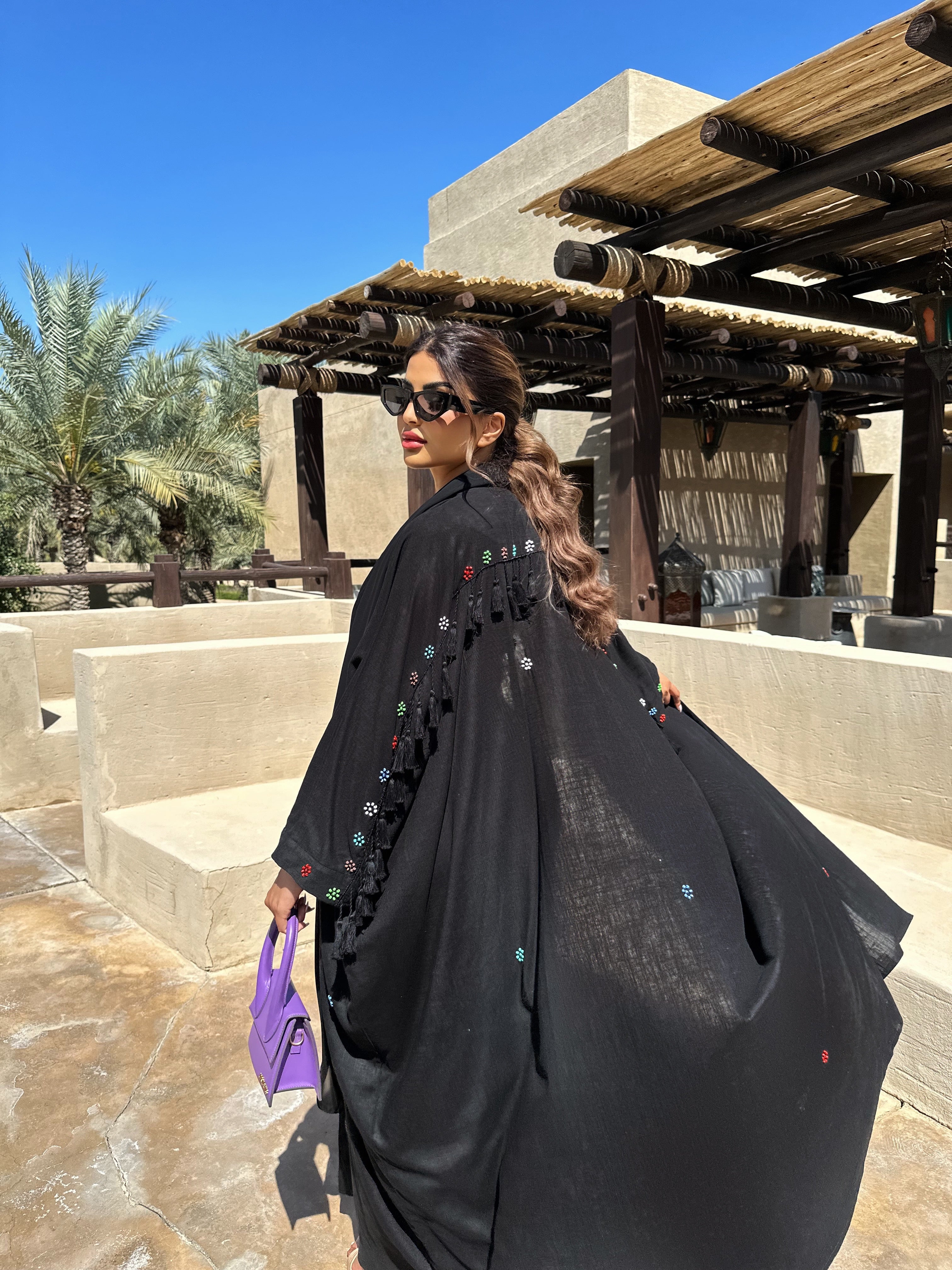 RAMDAN BLACK BISHT ABAYA #432