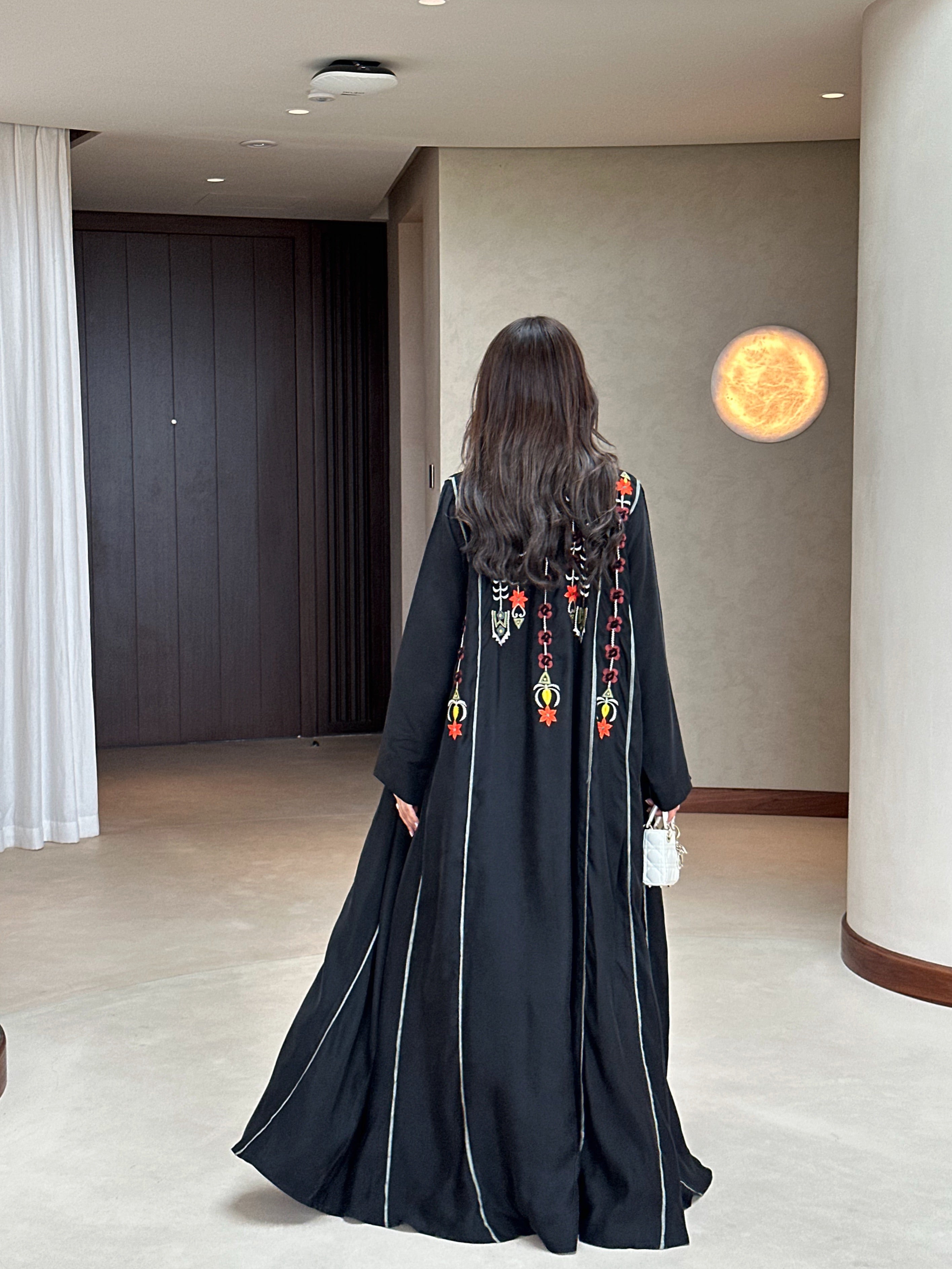 EMBROIDERED LEGACY ABAYA #598