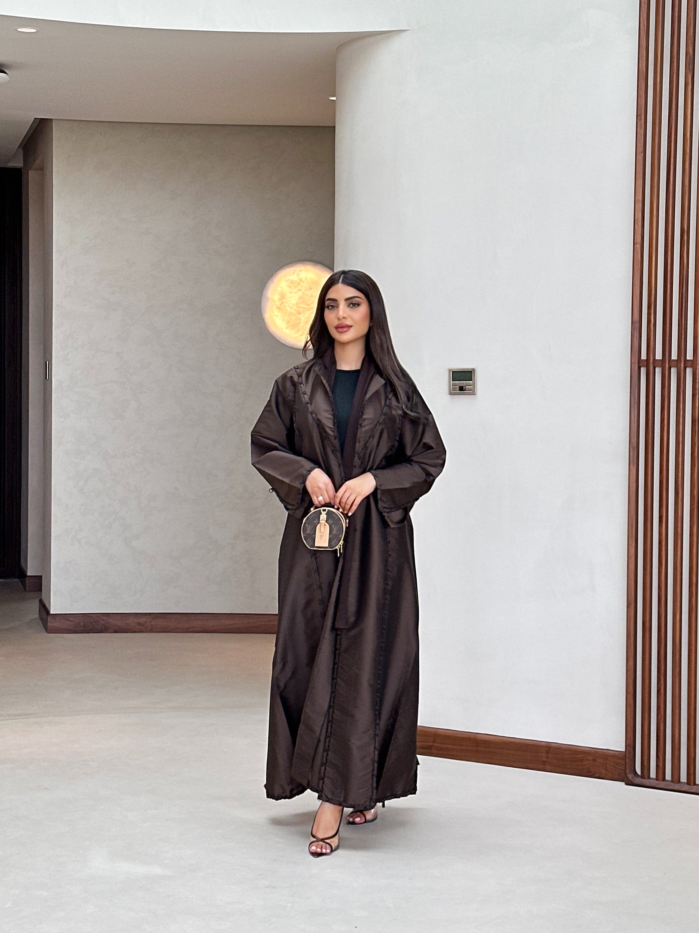 COCO BROWN ABAYA #588