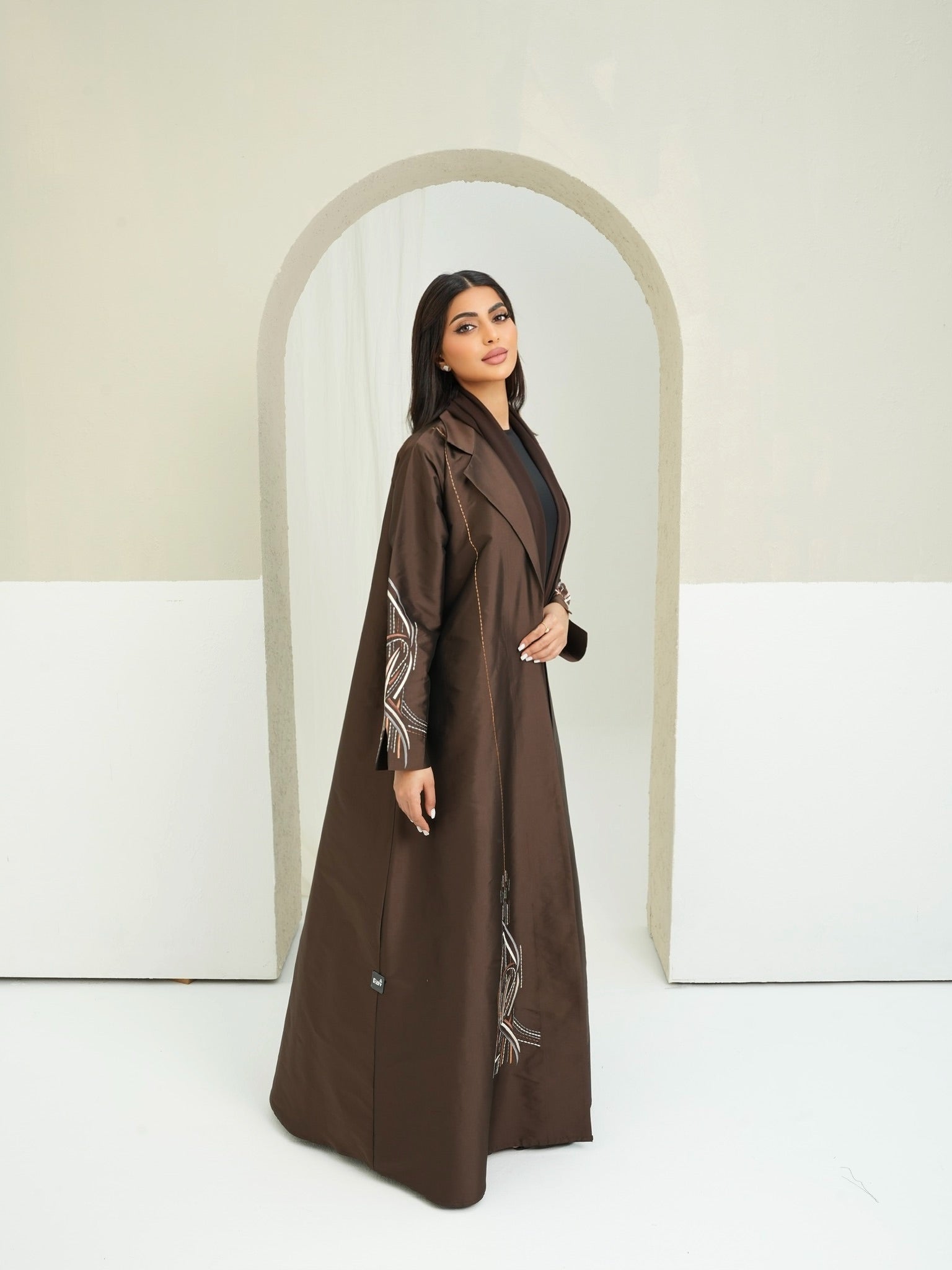 LUXURIOUS CACAO ABAYA #558