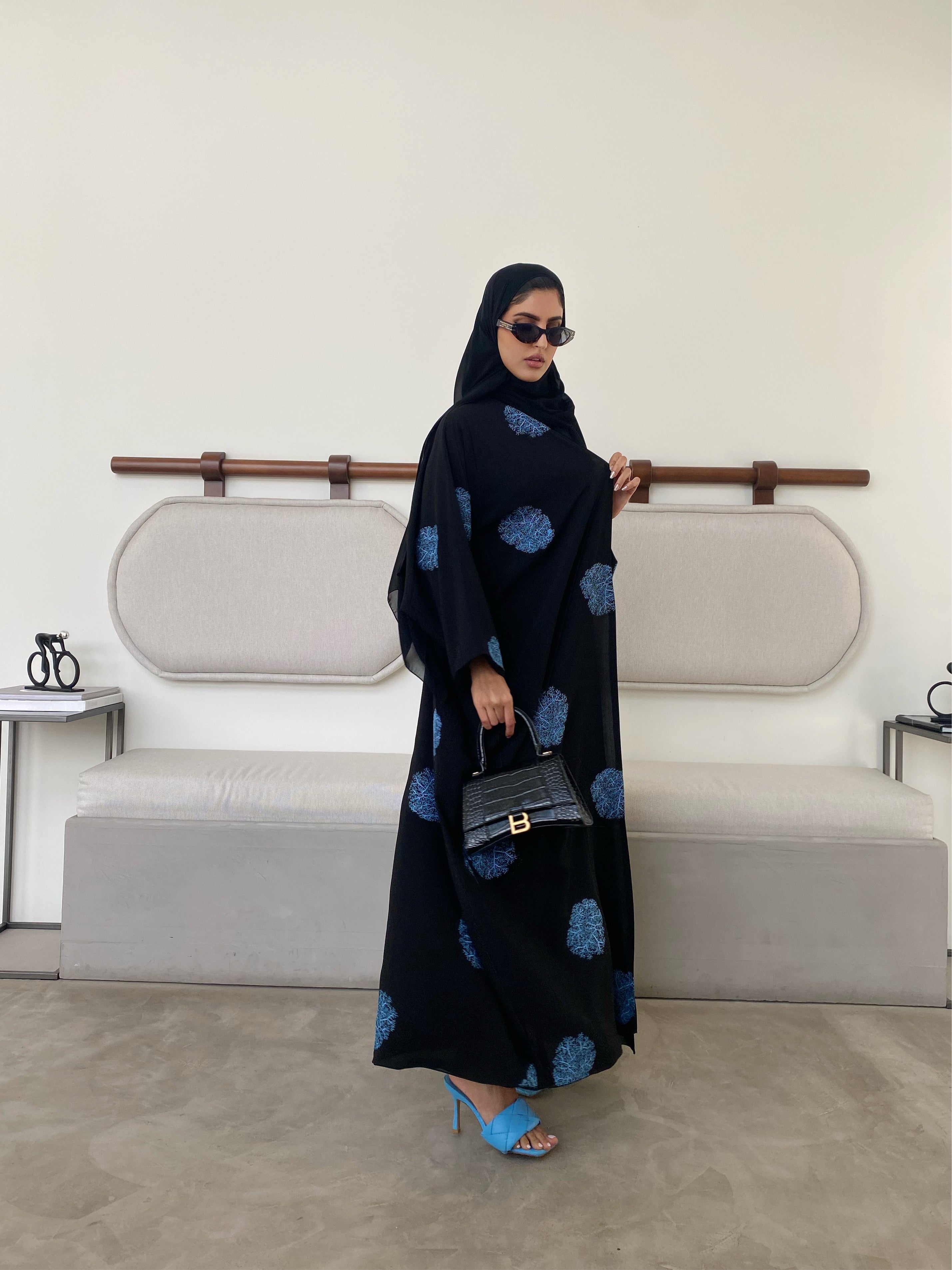 modern and stylish chiffon abaya designs/ SN craft and creations 
