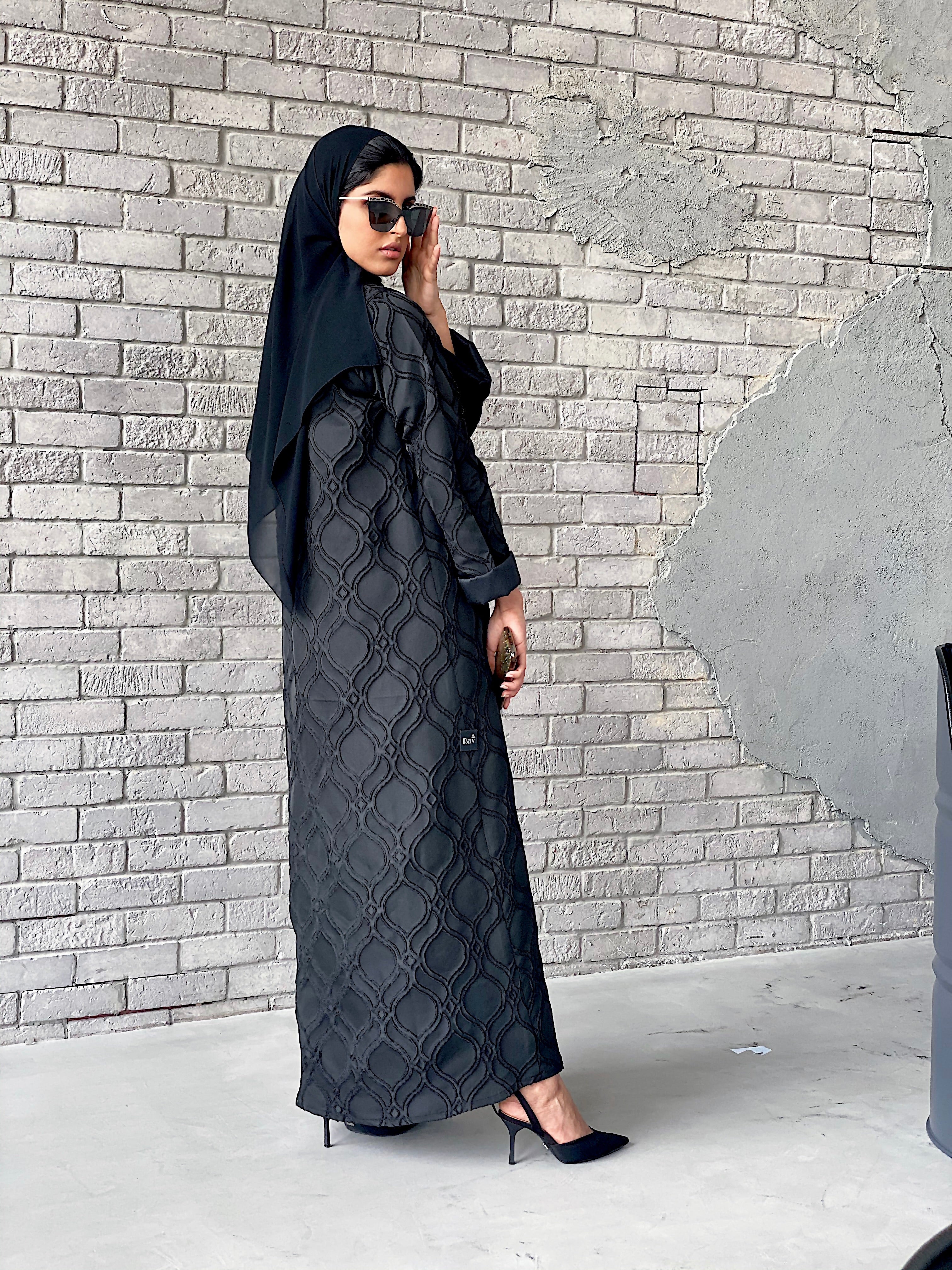 BLACK FORMAL ABAYA #07